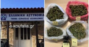 Δ.Χαλκηδόνος:Σύλληψη για εμπορία ναρκωτικών ουσιών