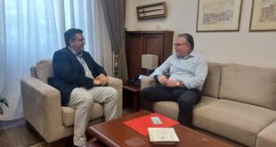 Συνάντηση του Δημάρχου Χαλκηδόνος με τον Περιφερειάρχη Κεντρικής Μακεδονίας