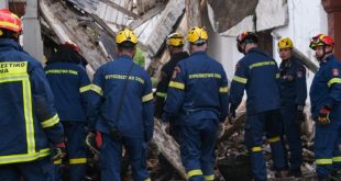 Κατάρρευση παλιού κτηρίου στην Ακαδημία Πλάτωνος